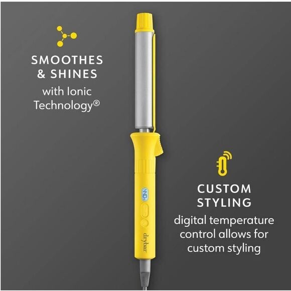 Drybar The 3-Day Bender Digital Rotating Curling Iron 1.25" - Picture 2 of 8